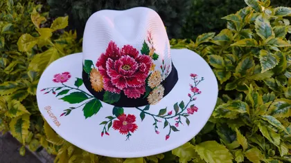 Sombreros brisa pintados a mano — ejemplo 4