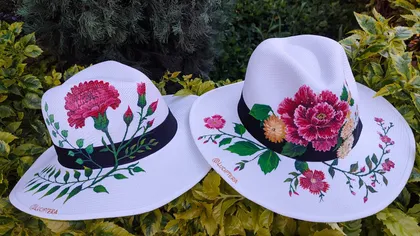Sombrero Jardín Floral — ejemplo 3