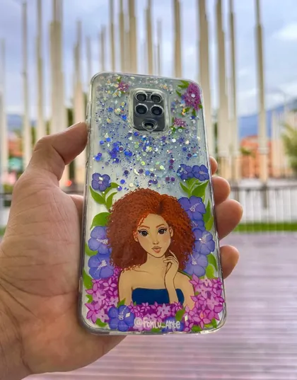 Cases de celular personalizados (resina) — ejemplo 1