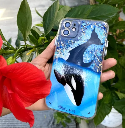 Cases de celular personalizados (resina) — ejemplo 5