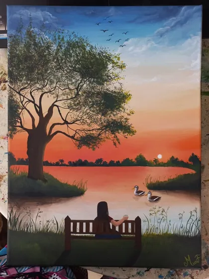 Paisajes en lienzo — ejemplo 1