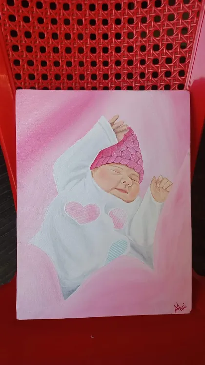 Retratos de personas en lienzo — ejemplo 2