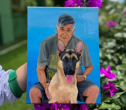 Retratos de personas en lienzo — ejemplo 3